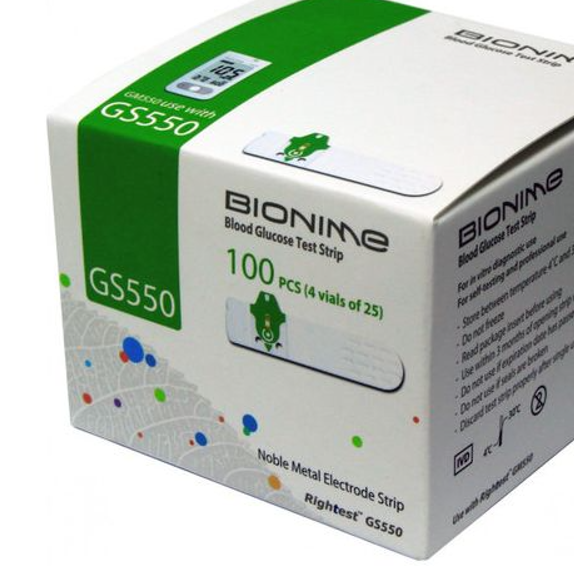 Bandelette Bionime GS550 Boite 100