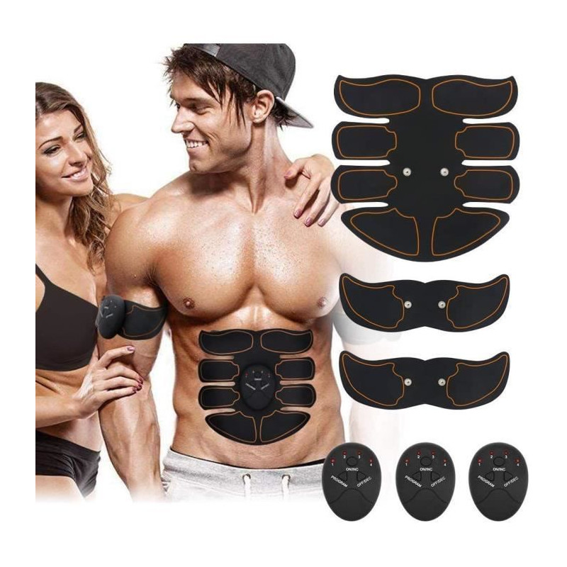 Appareil  Abdominaux- Electro stimulateur, Massage Musculaire, Bras,