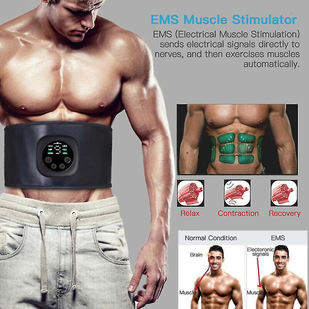 EMS Abdominal Muscle Stimulation Trainer Muscle Toner
